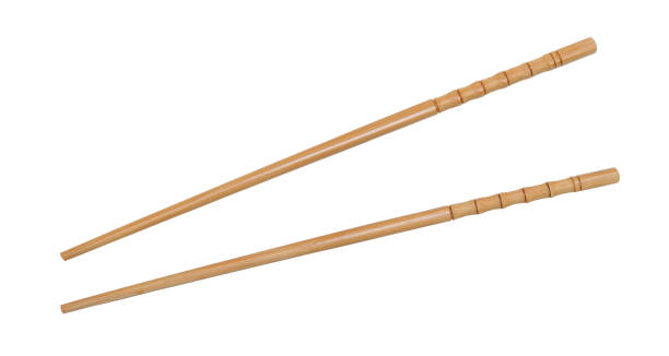 istock Pair of bamboo Chopsticks 1204618322
