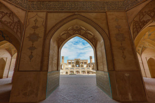 istock Agha Bozorg Mosque in Kashan, Iran 1204618451