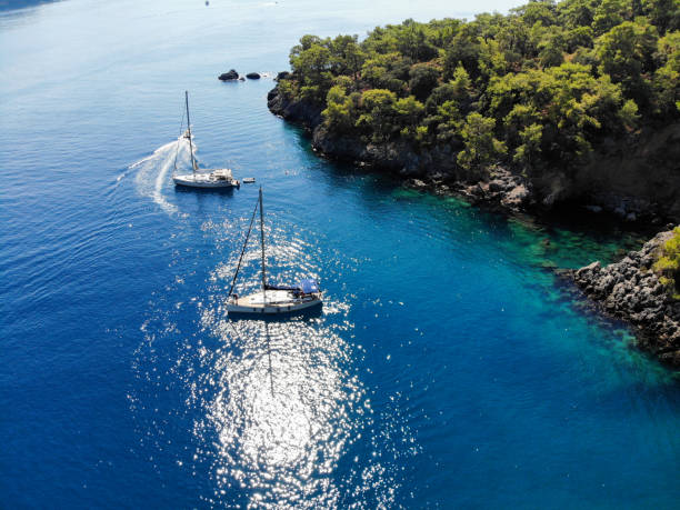 istock Daily boat trip. Sea tourism. 1204620313