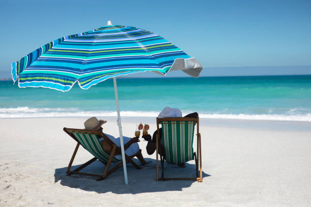 istock Old couple enjoying free time 1204621080