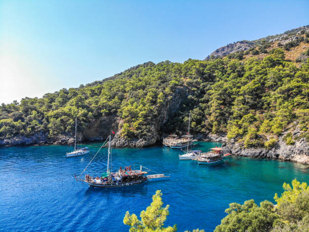 istock Daily boat trip. Sea tourism. 1204622082