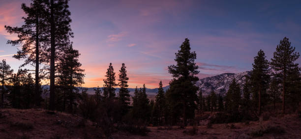 istock Early Morning Sunrise Over Carson Valley 1204626233