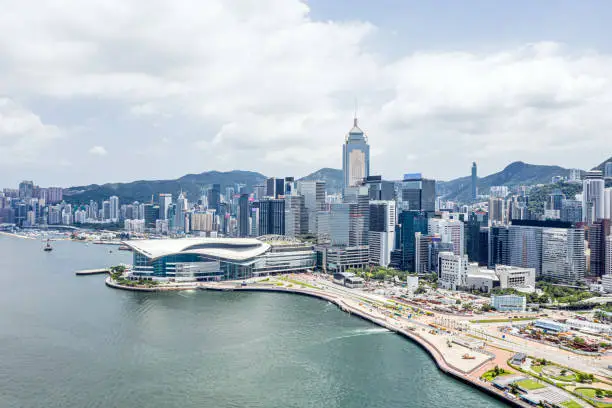 Photo of Hong Kong Harbour - Convention and Exhibition Centre