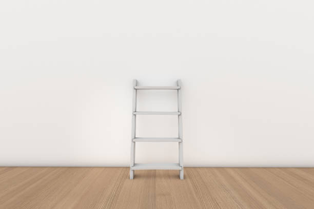 istock Concept of Ladder to Box Wall 1204636555