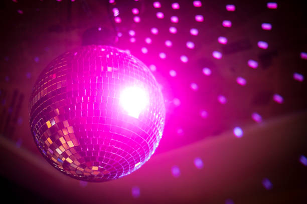 istock Shiny disco ball in a night club 1204638114