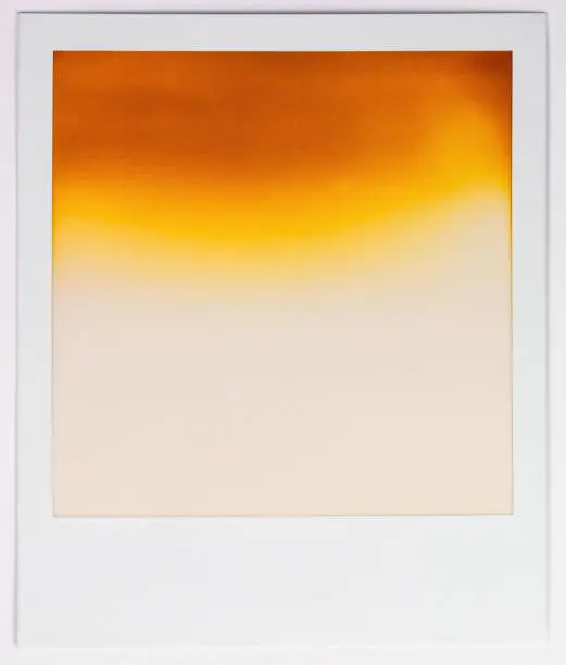 Photo of Graduated abstract instant film photograph