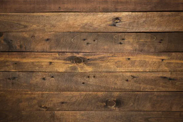 Photo of Old wooden pallet plank texture background