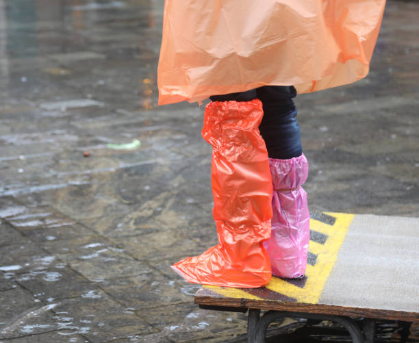 istock special leggings during the tide in Venice 1204649490