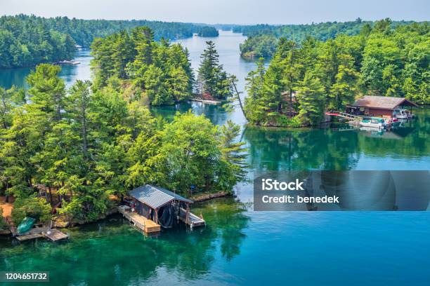 Thousand Islands National Park Canada And Usa 1000 Islands Stock Photo - Download Image Now