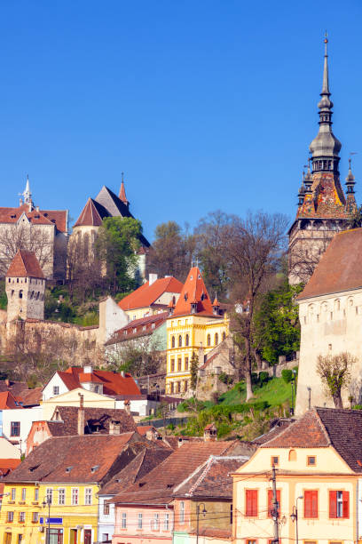 istock Old architecture of Sighisoara 1204653280