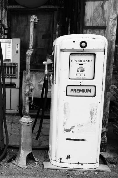 istock Abandoned Gas Station on Route 66, Arizona. 1204654503