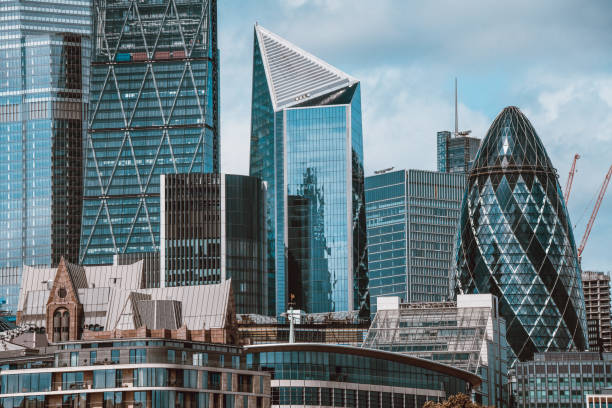 istock Financial District Skyscrapers In London, UK 1204655511