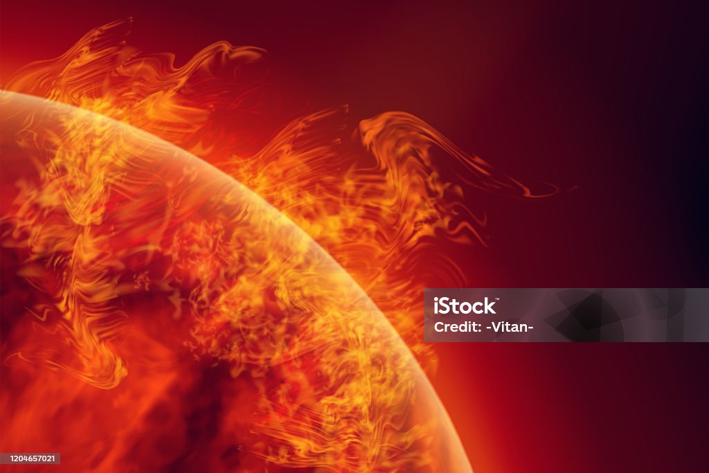 Solar Activity Background Science Background Solar Activity In Space Solar Surface With Solar ...