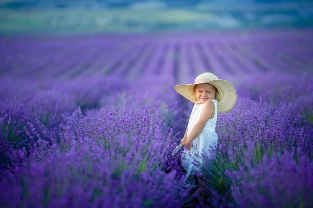 istock A child with a basket of flowers 1204665090