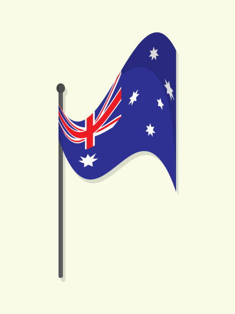 澳大利亞國旗 - 雪梨 澳洲 插圖 幅插畫檔、美工圖案、卡通及圖標
