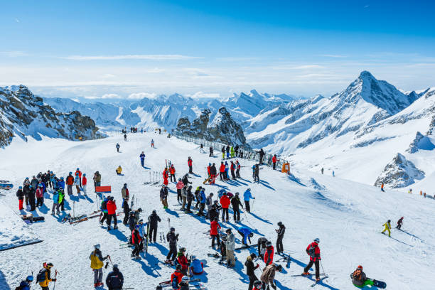 istock Winter ski resort Hintertux, Tyrol, Austria 1204684013