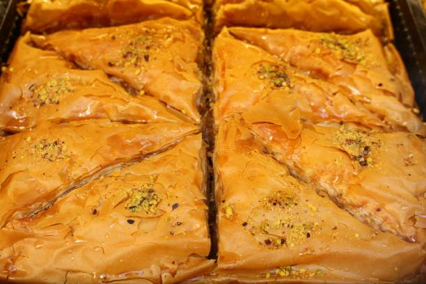 istock Delicious greek baklava 1204687617