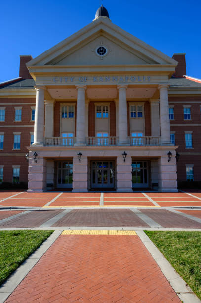 istock Building at the Kannapolis Government complex. 1204698065
