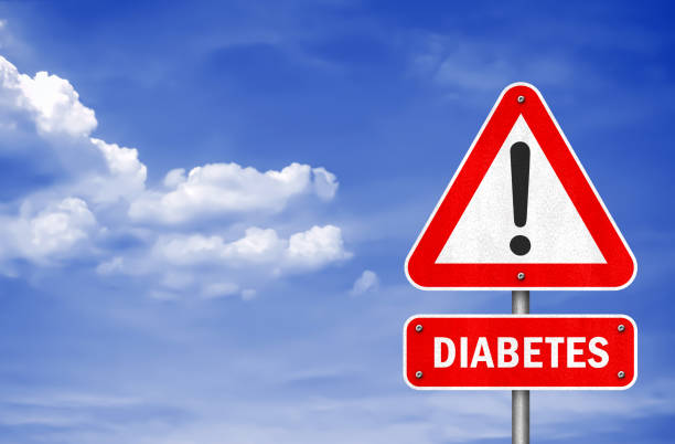 istock Diabetes - road sign information as illustration 1204703571
