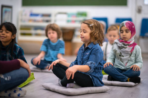 istock Meditation Class stock photo 1204711766