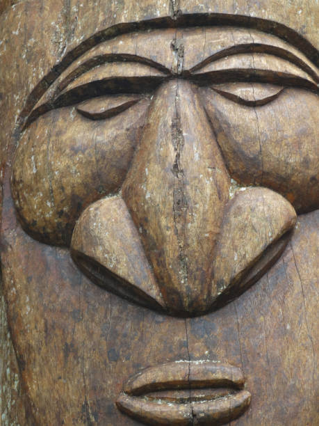 istock Pacific Island Totems 1204715291