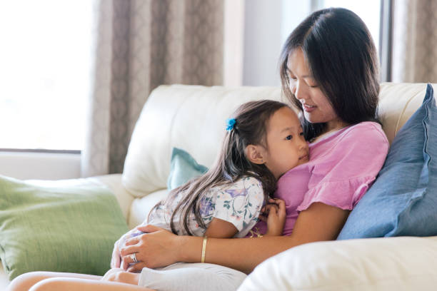 istock Beautiful mom & her daughter have strong bond. 1204716140