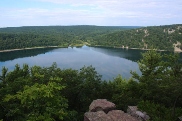 istock Beautiful Wisconsin summer nature background. 1204719689