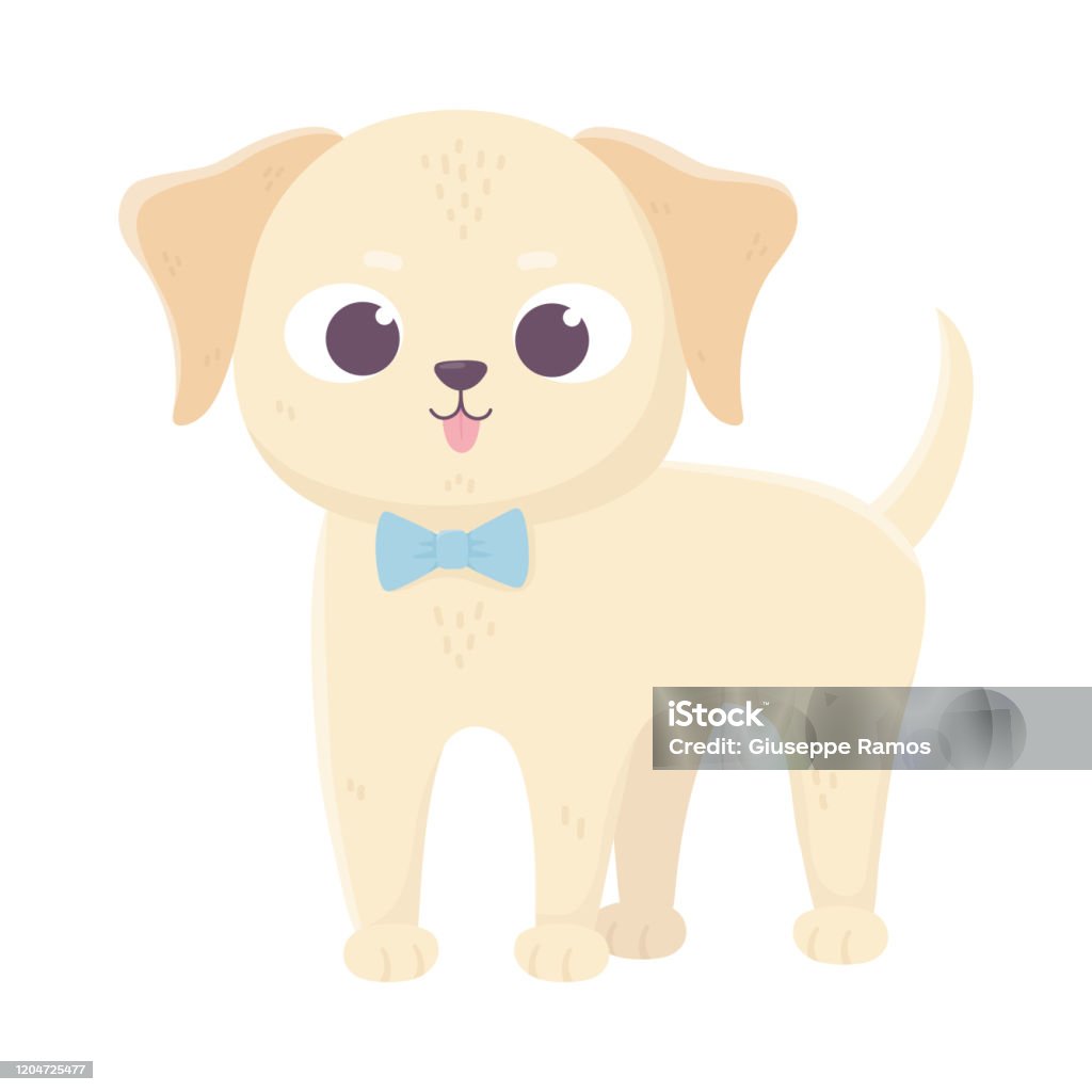 Ilustración de Lindo Perro Llittle De Pie Con Pajarita Animal De Dibujos Animados Doméstico Mascotas y más Vectores Libres de Derechos de Animal - iStock Ilustración de Lindo Perro Llittle De Pie Con Pajarita Animal De Dibujos Animados Doméstico Mascotas y más Vectores Libres de Derechos de Animal - iStock