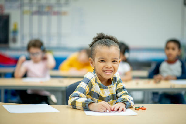 istock Young African Student Coloring stock photo 1204727434