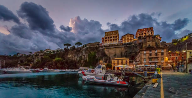 istock Morning Storm Brewing In Sorrento 1204731299