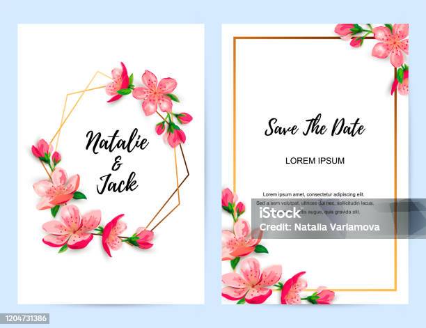 Ilustración de Invitaciones De Primavera Con Flor Sakura Flores De Cerezo y más Vectores Libres de Derechos de Ahorros - iStock Ilustración de Invitaciones De Primavera Con Flor Sakura Flores De Cerezo y más Vectores Libres de Derechos de Ahorros - iStock