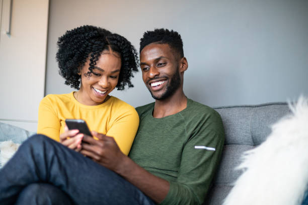 istock Couple Having Fun at Home 1204733471
