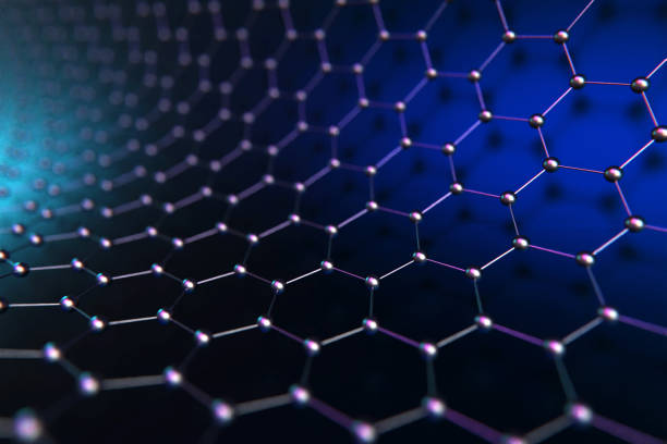 istock graphene atomic structure for nanotechnology background stock photo 1204738927