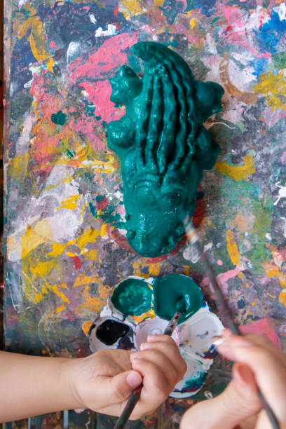 istock Painting the Crocodile 1204738928