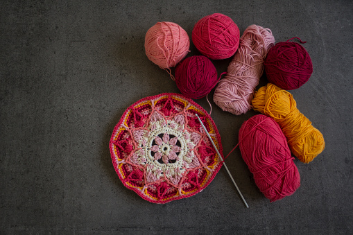 Colorful crochet