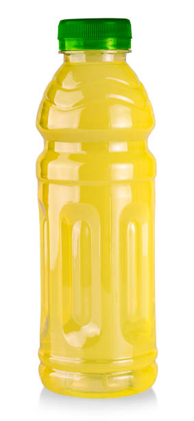 istock The citrus juice bottles isolated on white background 1204755005