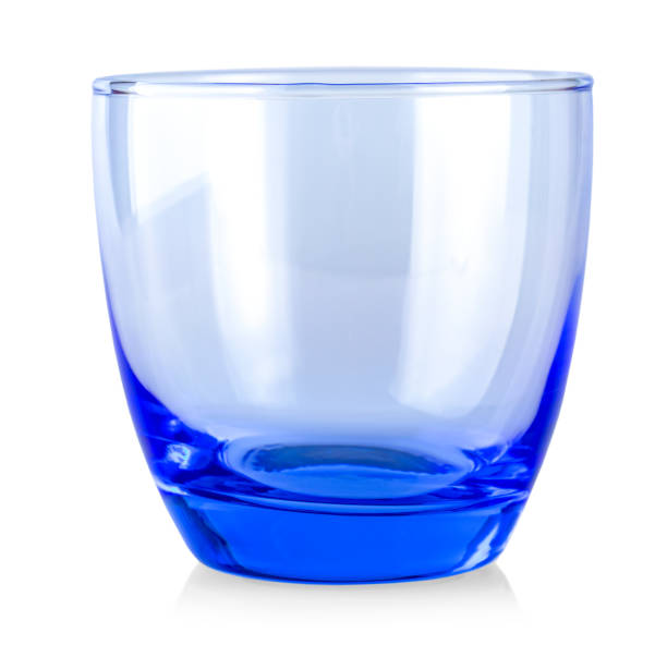 istock The Empty glass isolated on a white background 1204756395