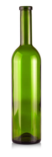 istock The empty bottle of wine isolated on a white background 1204757635
