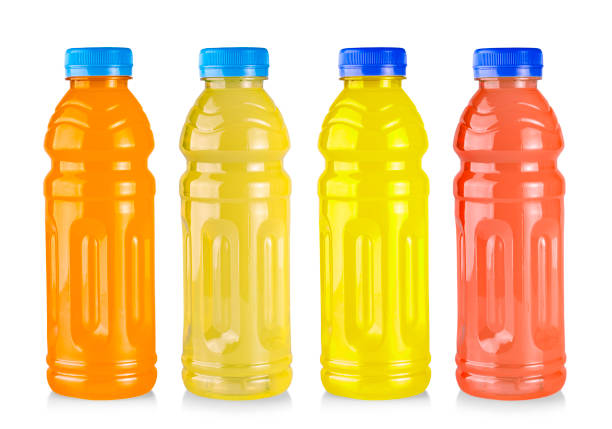 istock The  juice bottles isolated on white background 1204757672