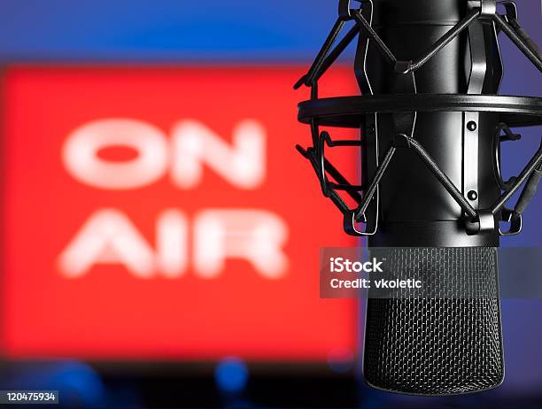 Broadcasting Stock Photo - Download Image Now - Audio Equipment, Color Image, Electrical Equipment