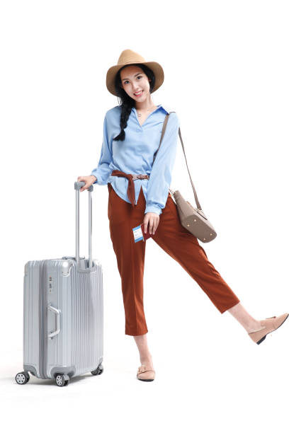 istock Young woman travel 1204766369