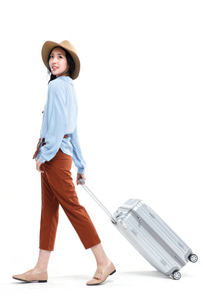 istock Young woman travel 1204766396
