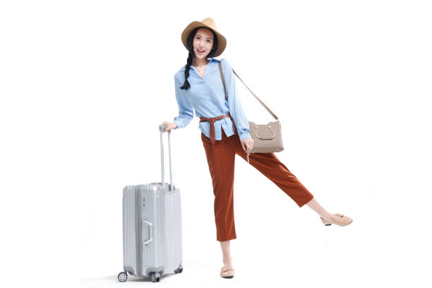istock Young woman travel 1204766431