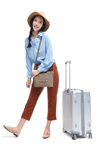 istock Young woman travel 1204766485