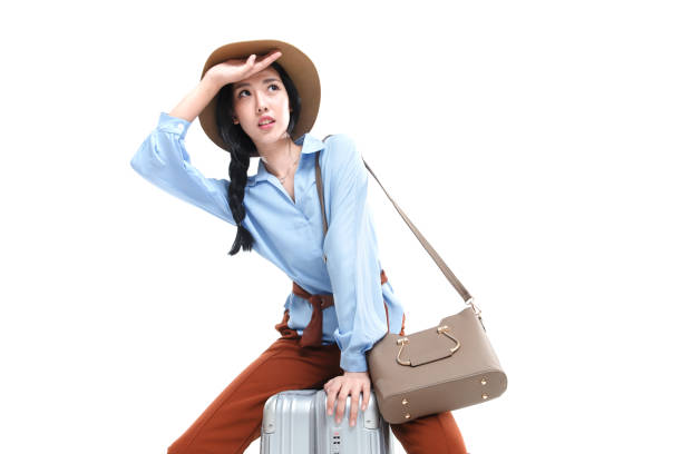 istock Young woman travel 1204766548