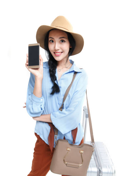 istock Young woman travel 1204766595