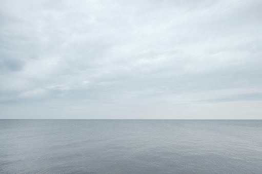 Baltic sea scenic.Seaspace peaceful  landscape