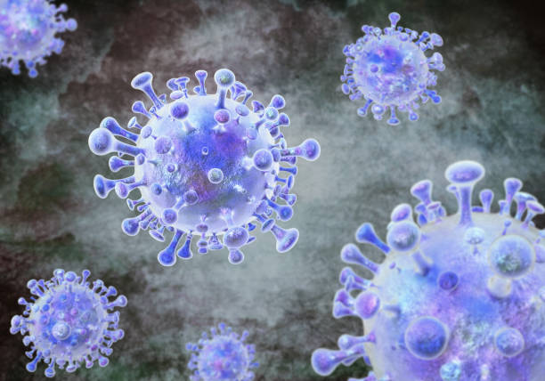 istock 3D illustration of coronavirus 1204772401