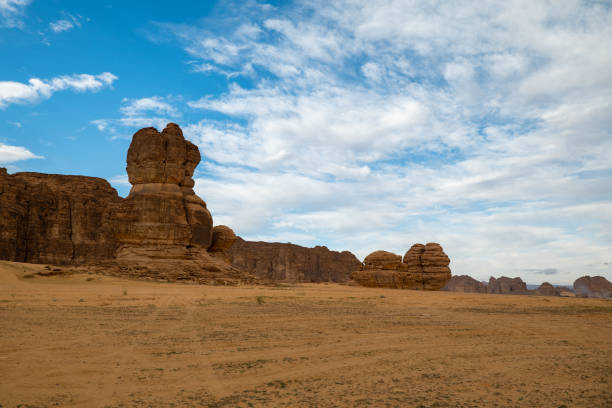 istock Outcrop geological formations, Al Ula in Saudi Arabia 1204777139