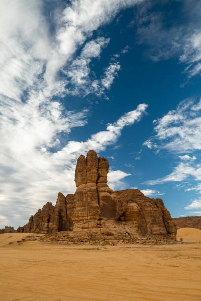 istock Outcrop geological formations, Al Ula in Saudi Arabia 1204777151